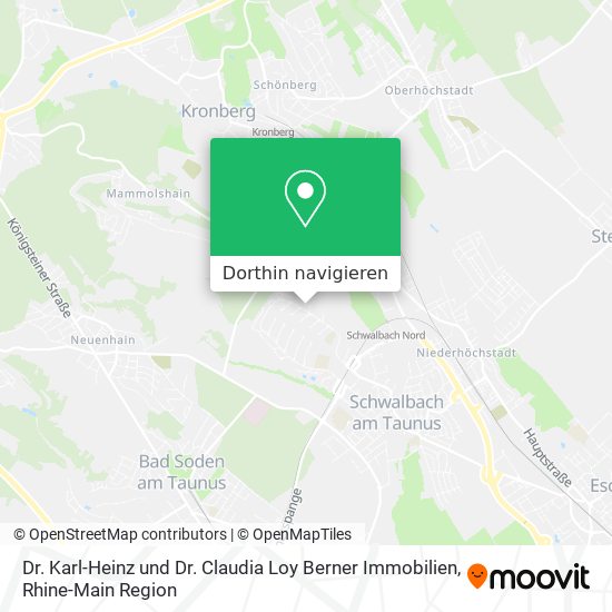 Dr. Karl-Heinz und Dr. Claudia Loy Berner Immobilien Karte