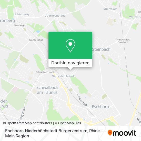 Eschborn-Niederhöchstadt Bürgerzentrum Karte