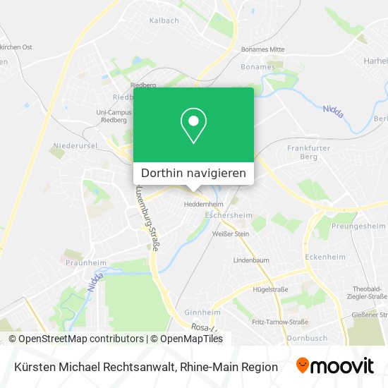 Kürsten Michael Rechtsanwalt Karte