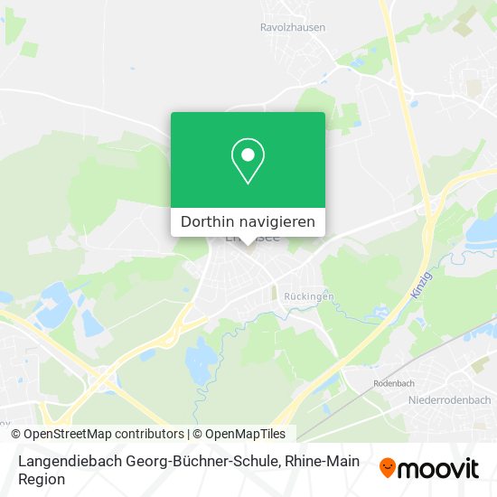 Langendiebach Georg-Büchner-Schule Karte