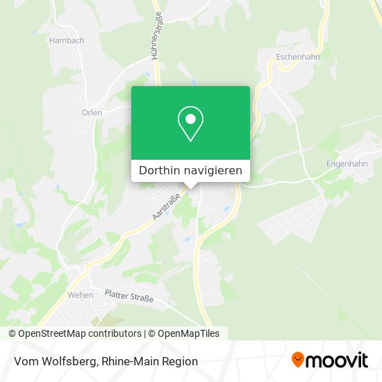 Vom Wolfsberg Karte