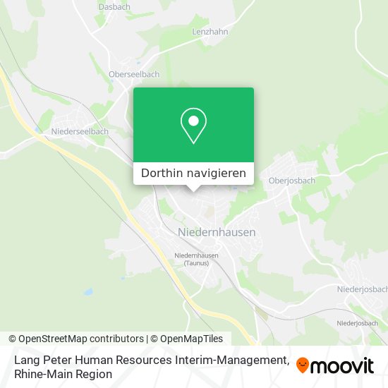 Lang Peter Human Resources Interim-Management Karte