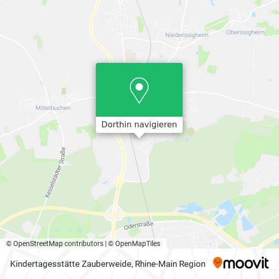 Kindertagesstätte Zauberweide Karte