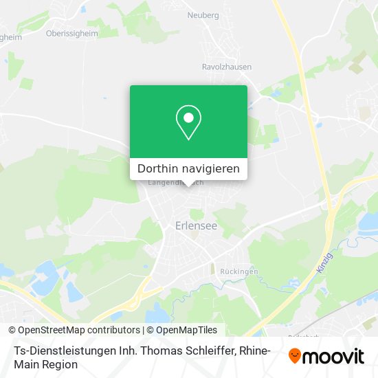 Ts-Dienstleistungen Inh. Thomas Schleiffer Karte