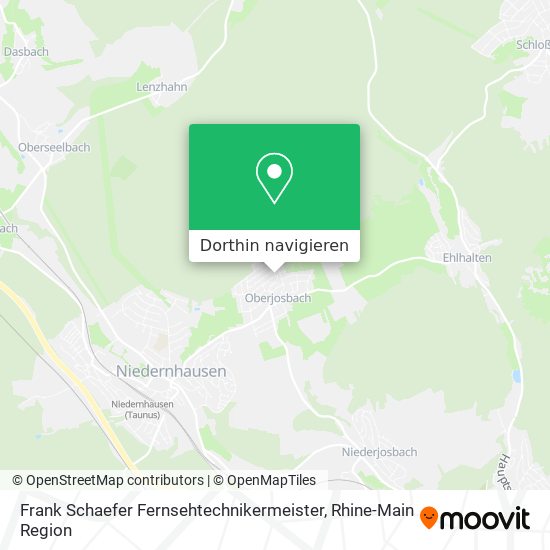 Frank Schaefer Fernsehtechnikermeister Karte
