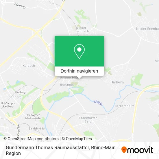 Gundermann Thomas Raumausstatter Karte