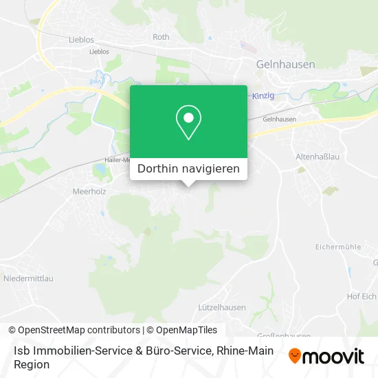 Isb Immobilien-Service & Büro-Service Karte