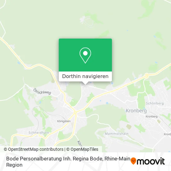 Bode Personalberatung Inh. Regina Bode Karte