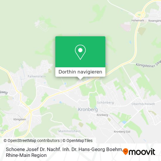 Schoene Josef Dr. Nachf. Inh. Dr. Hans-Georg Boehm Karte