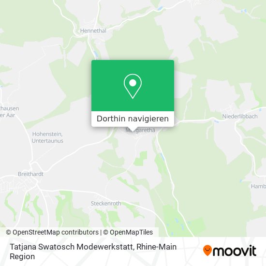 Tatjana Swatosch Modewerkstatt Karte