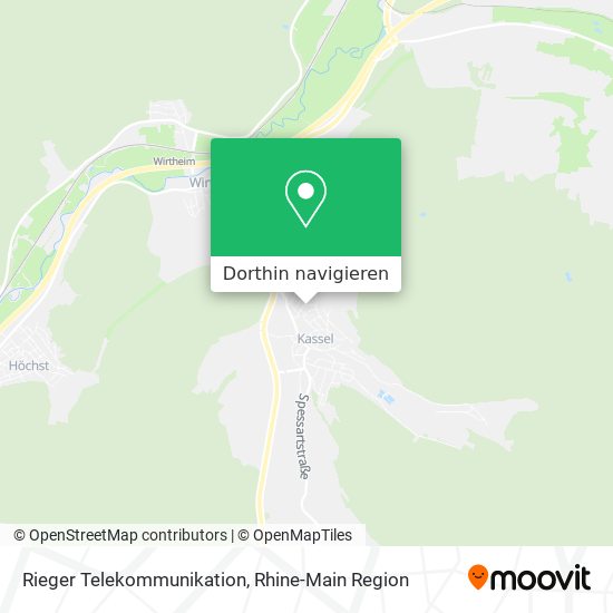 Rieger Telekommunikation Karte