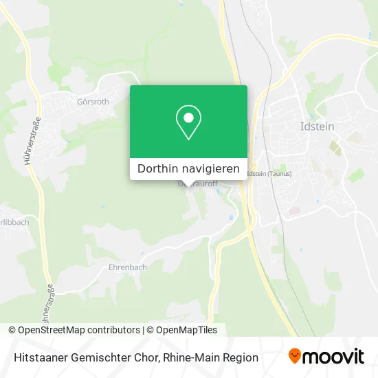 Hitstaaner Gemischter Chor Karte