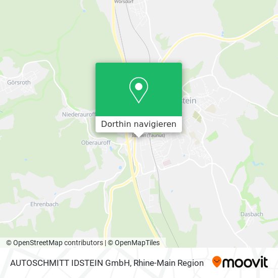AUTOSCHMITT IDSTEIN GmbH Karte