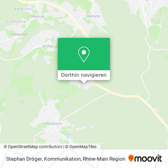 Stephan Dröger, Kommunikation Karte