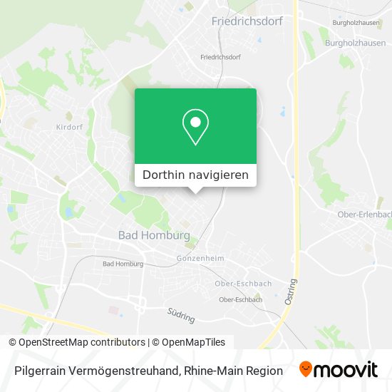 Pilgerrain Vermögenstreuhand Karte