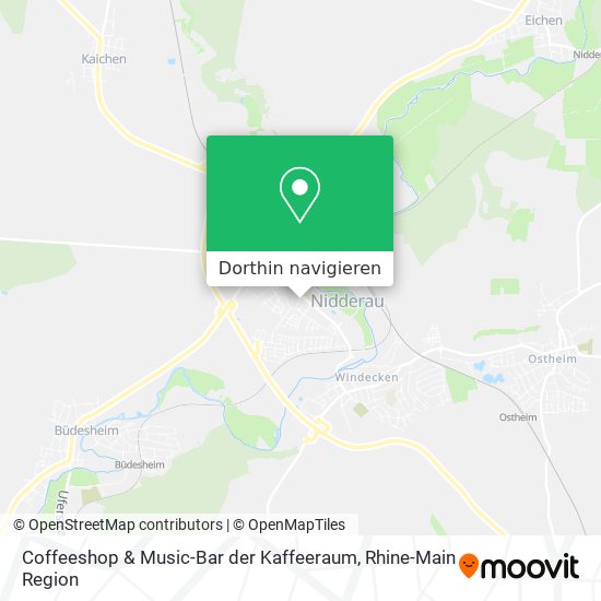 Coffeeshop & Music-Bar der Kaffeeraum Karte