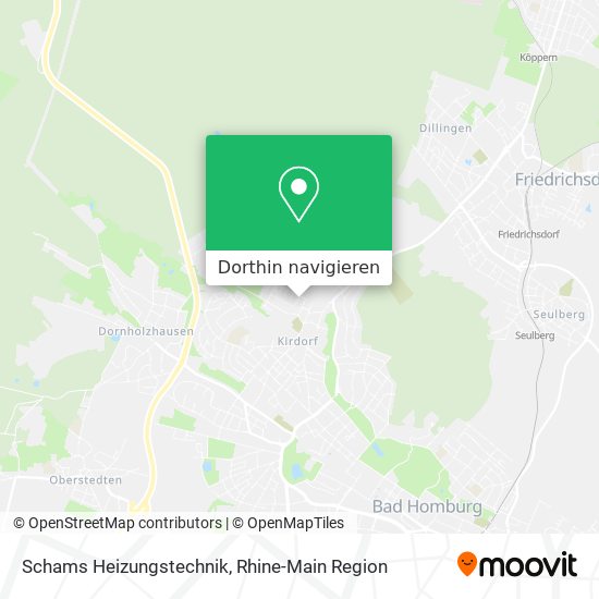 Schams Heizungstechnik Karte