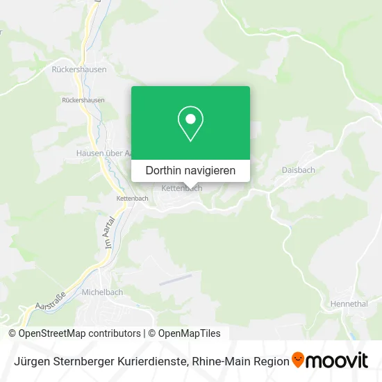 Jürgen Sternberger Kurierdienste Karte