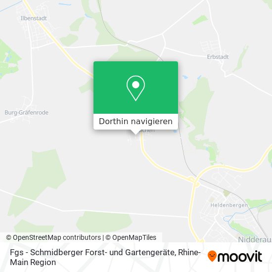 Fgs - Schmidberger Forst- und Gartengeräte Karte
