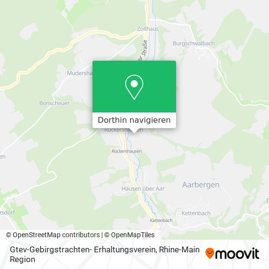 Gtev-Gebirgstrachten- Erhaltungsverein Karte
