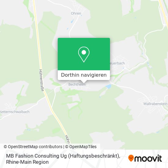MB Fashion Consulting Ug (Haftungsbeschränkt) Karte