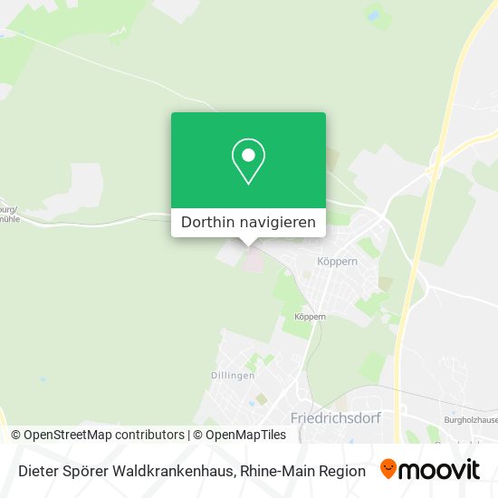 Dieter Spörer Waldkrankenhaus Karte