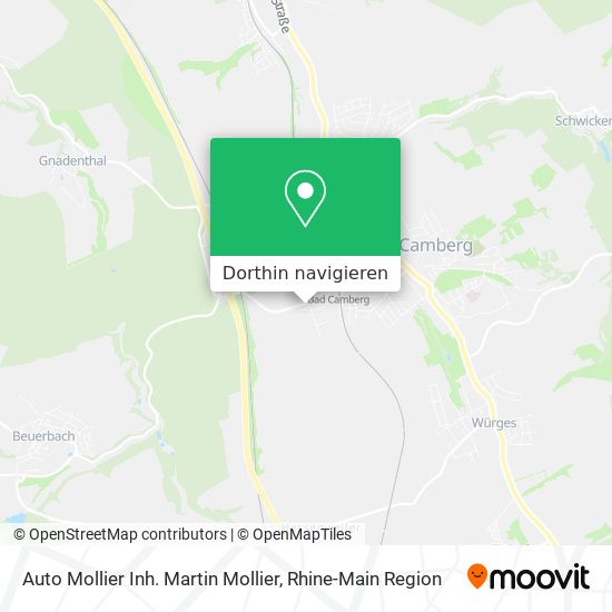 Auto Mollier Inh. Martin Mollier Karte