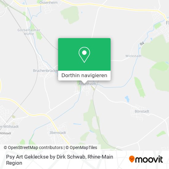 Psy Art Gekleckse by Dirk Schwab Karte