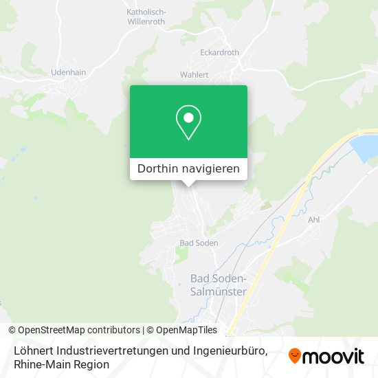 Löhnert Industrievertretungen und Ingenieurbüro Karte
