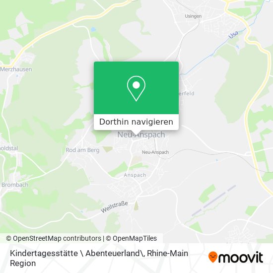 Kindertagesstätte \ Abenteuerland\ Karte