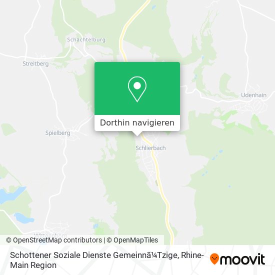 Schottener Soziale Dienste Gemeinnã¼Tzige Karte