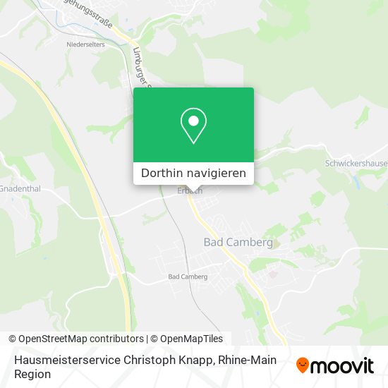 Hausmeisterservice Christoph Knapp Karte