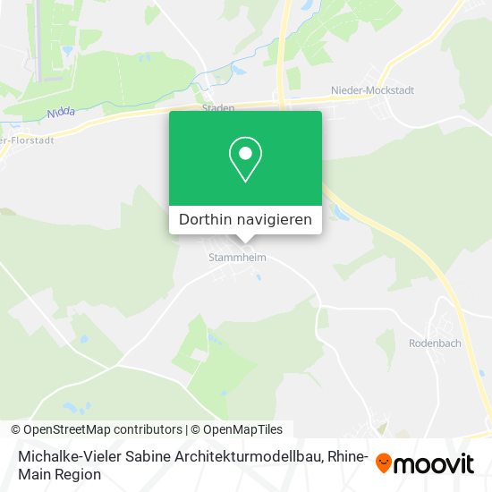 Michalke-Vieler Sabine Architekturmodellbau Karte