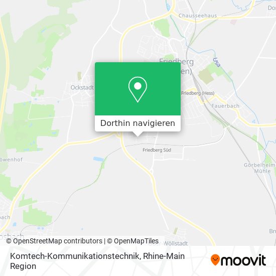 Komtech-Kommunikationstechnik Karte