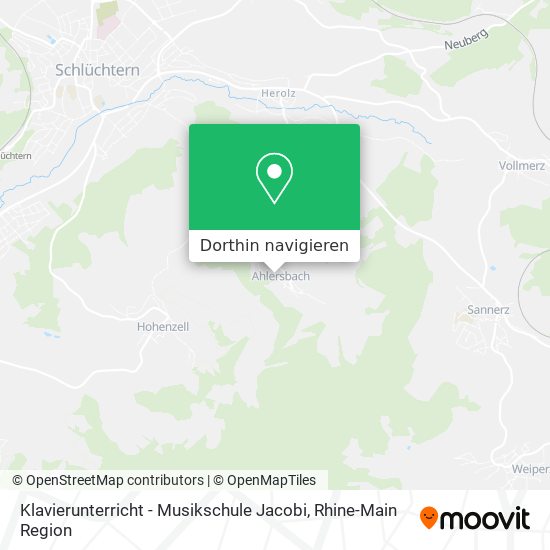 Klavierunterricht - Musikschule Jacobi Karte