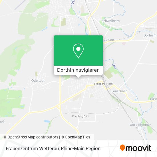 Frauenzentrum Wetterau Karte