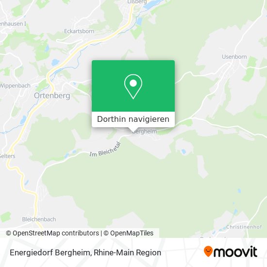 Energiedorf Bergheim Karte