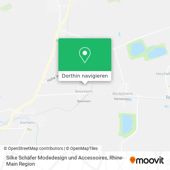 Silke Schäfer Modedesign und Accessoires Karte