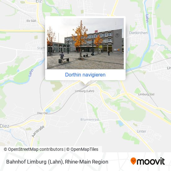Bahnhof Limburg (Lahn) Karte