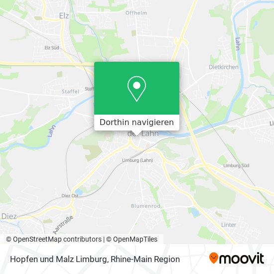 Hopfen und Malz Limburg Karte