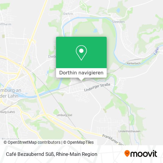 Café Bezaubernd Süß Karte