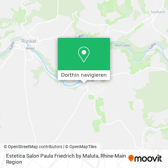 Estetica Salon Paula Friedrich by Maluta Karte