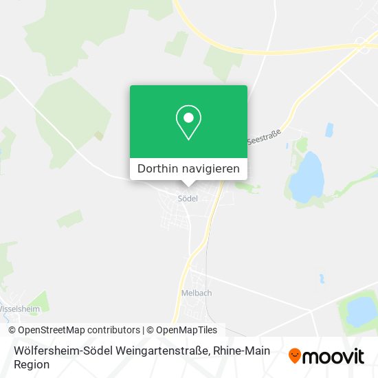 Wölfersheim-Södel Weingartenstraße Karte