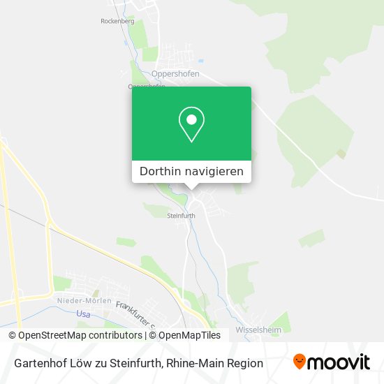 Gartenhof Löw zu Steinfurth Karte