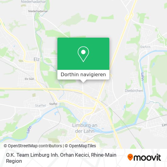 O.K. Team Limburg Inh. Orhan Kecici Karte