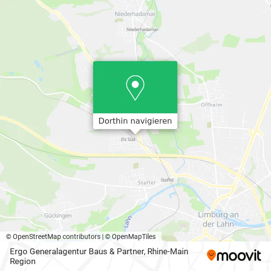 Ergo Generalagentur Baus & Partner Karte