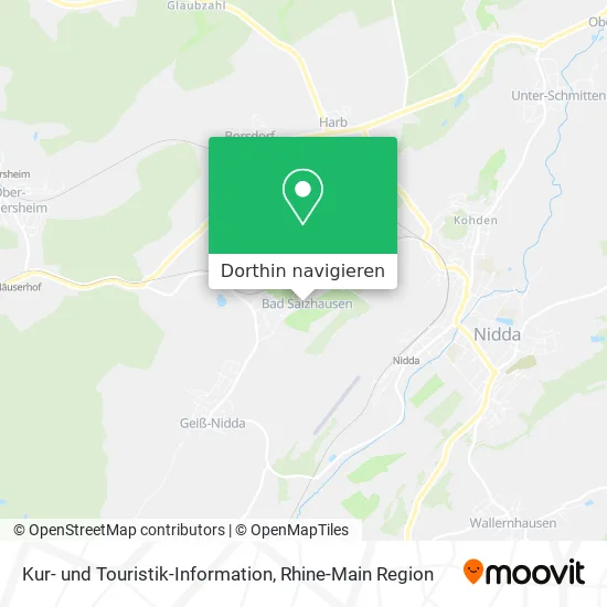 Kur- und Touristik-Information Karte