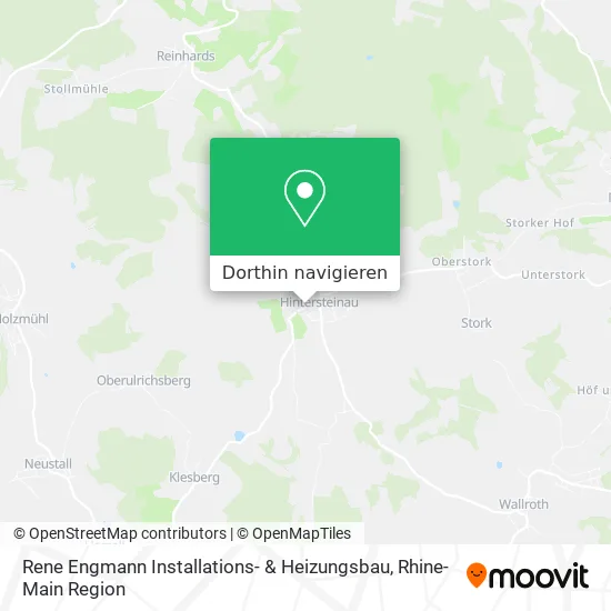 Rene Engmann Installations- & Heizungsbau Karte