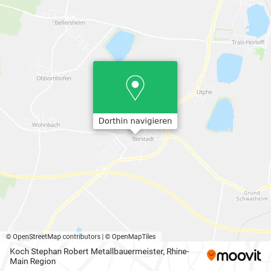 Koch Stephan Robert Metallbauermeister Karte