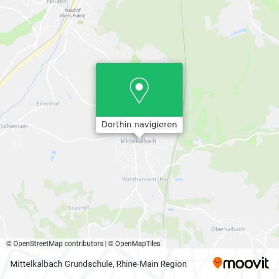 Mittelkalbach Grundschule Karte